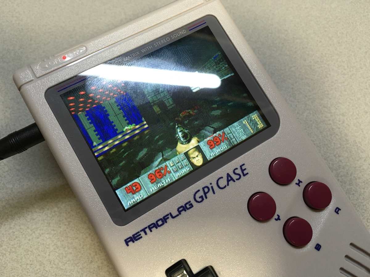 ラズパイゼロ用のゲームボーイもどきケースを購入してみたので