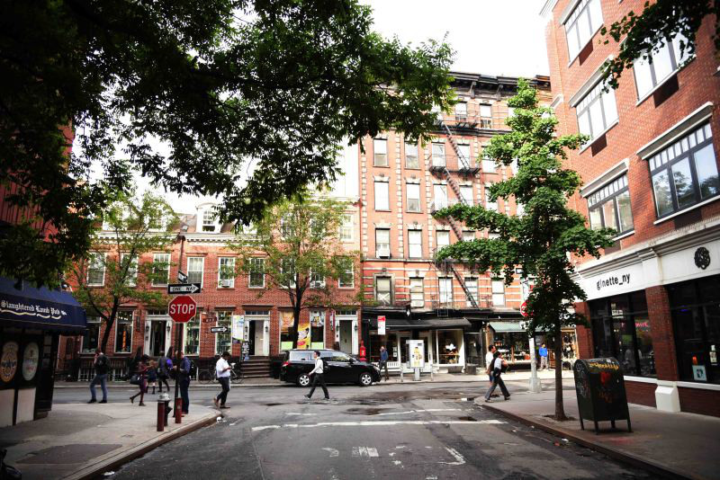 Freewheelin' Bob Dylanのジャケット撮影地