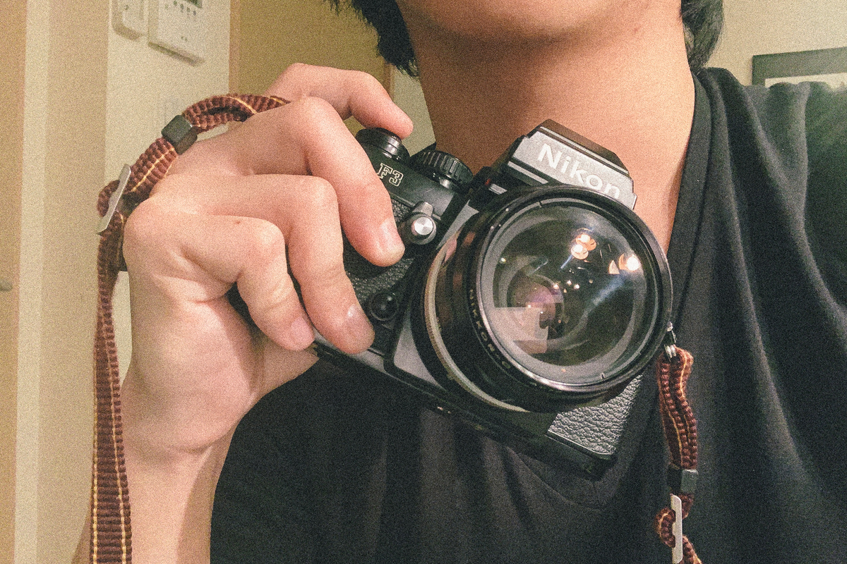 Nikon F3とセルフィー
