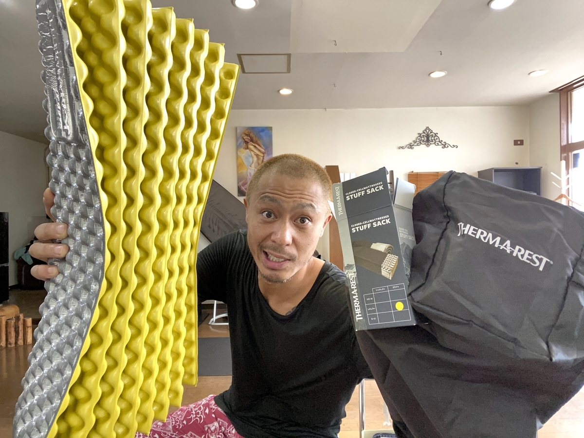 サーマレスト Zライトソル スタッフサック 商品紹介開封レビュー