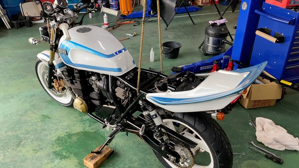 XJR400 初期型4HM-007076 エンジン - パーツ XJR400 初期型4HM-007076 エンジン - パーツ
