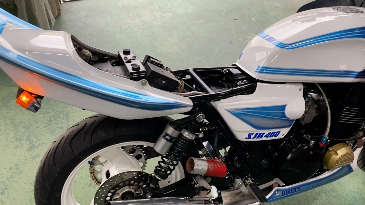 電気周りのスイッチ確認 xjr400