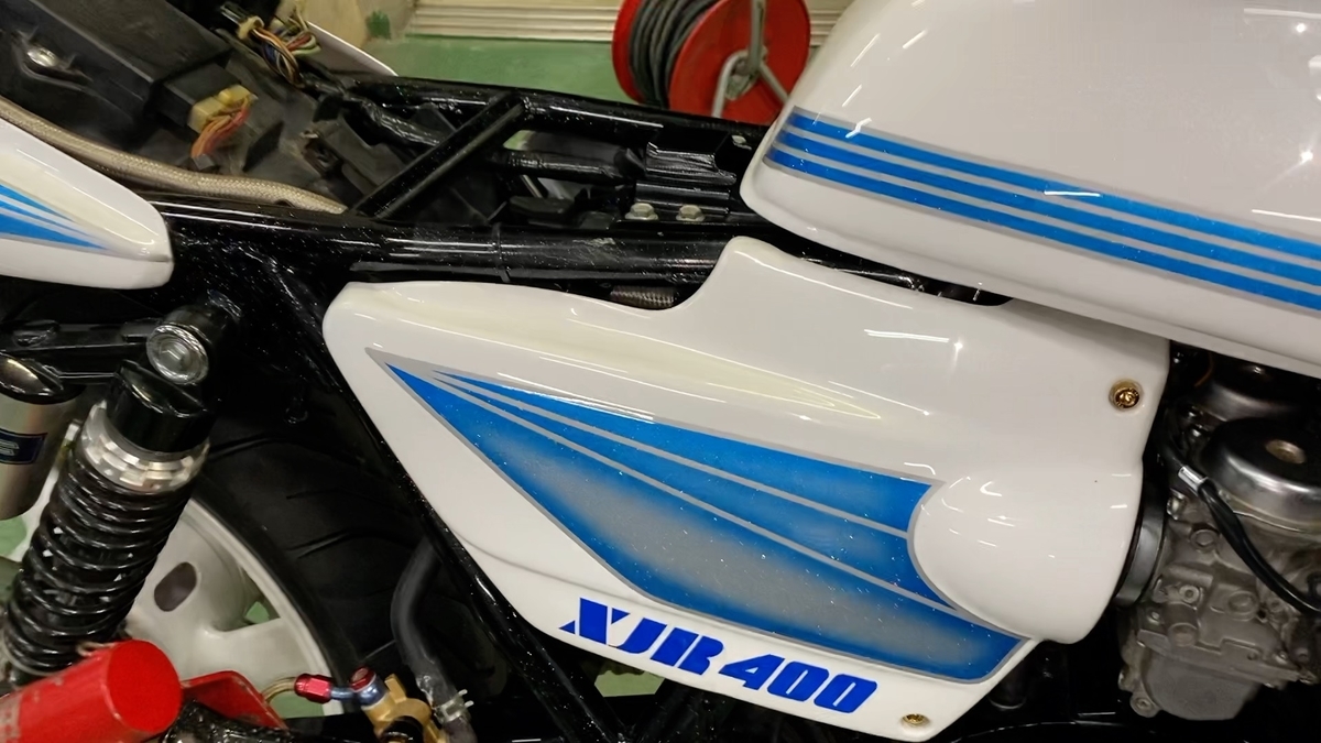 xjr400の細かい箇所をオシャレにカスタムした