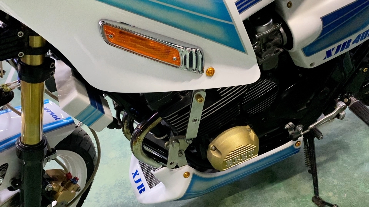 xjr400の細かい箇所をオシャレにカスタムした