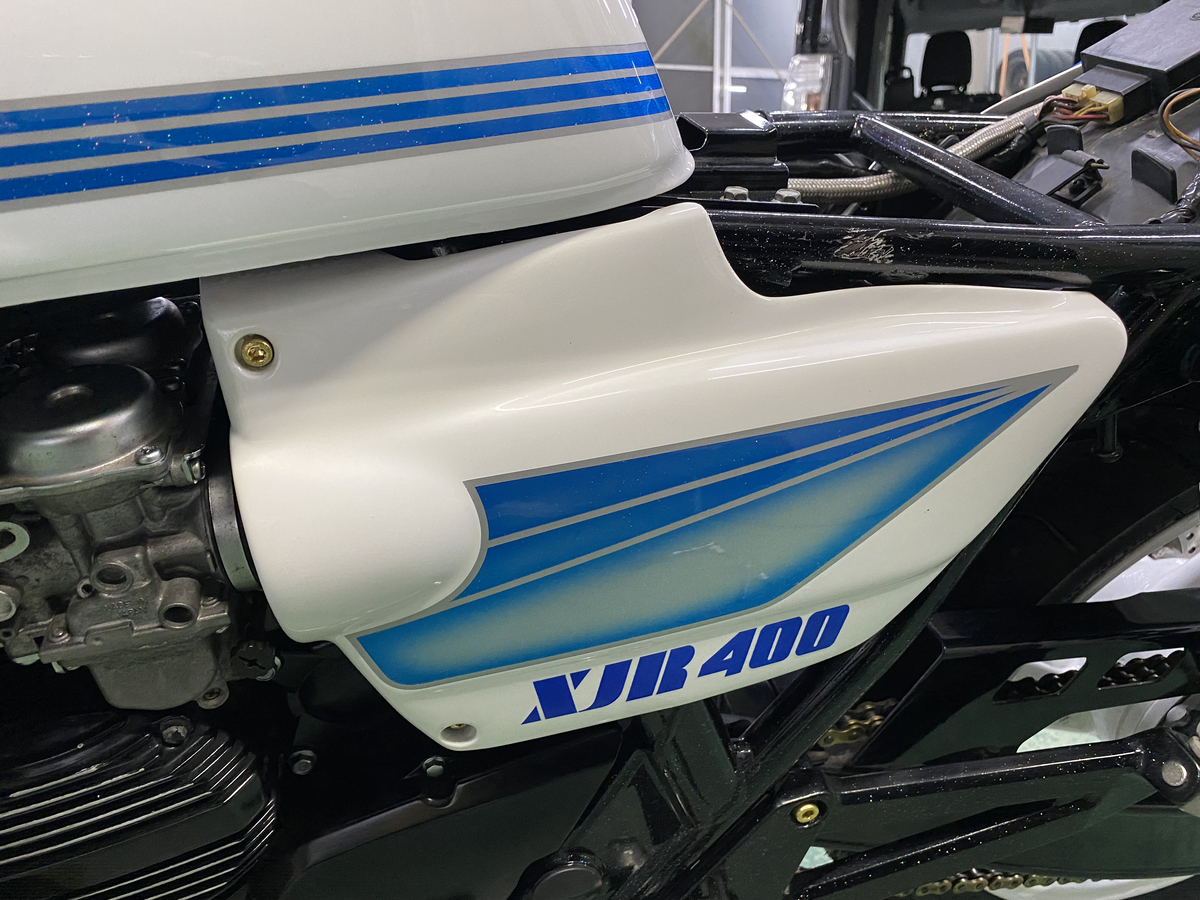 xjr400の細かい箇所をオシャレにカスタムした