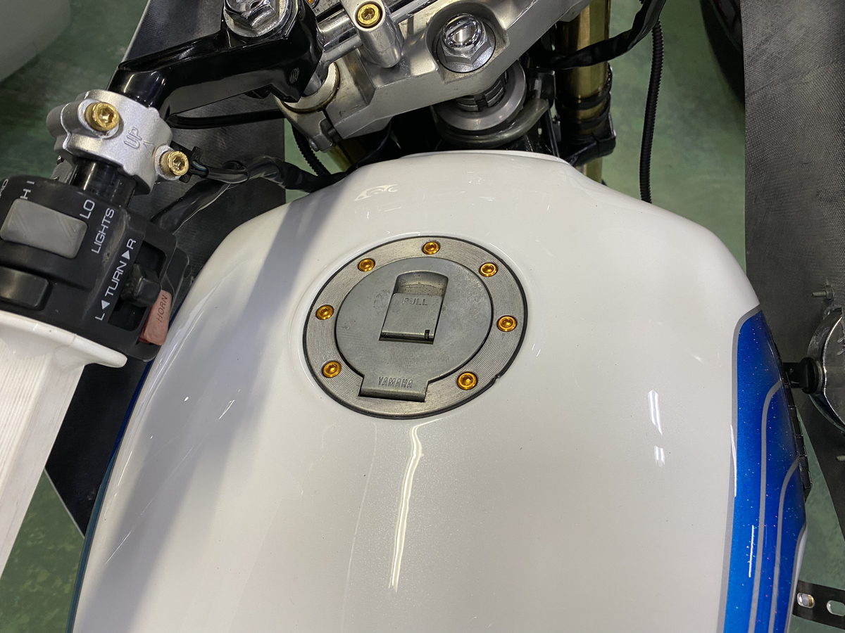 xjr400の細かい箇所をオシャレにカスタムした