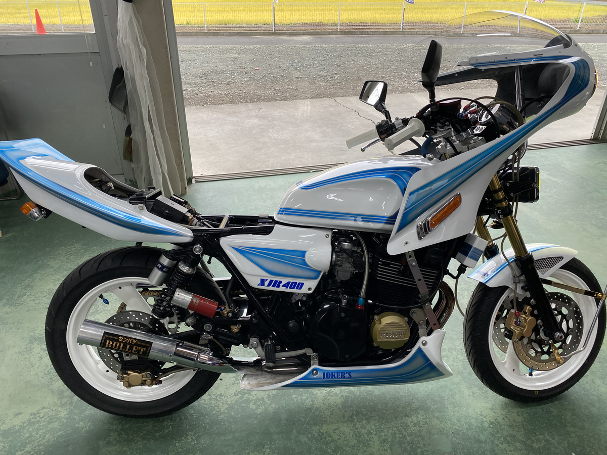 xjr400の細かい箇所をオシャレにカスタムした