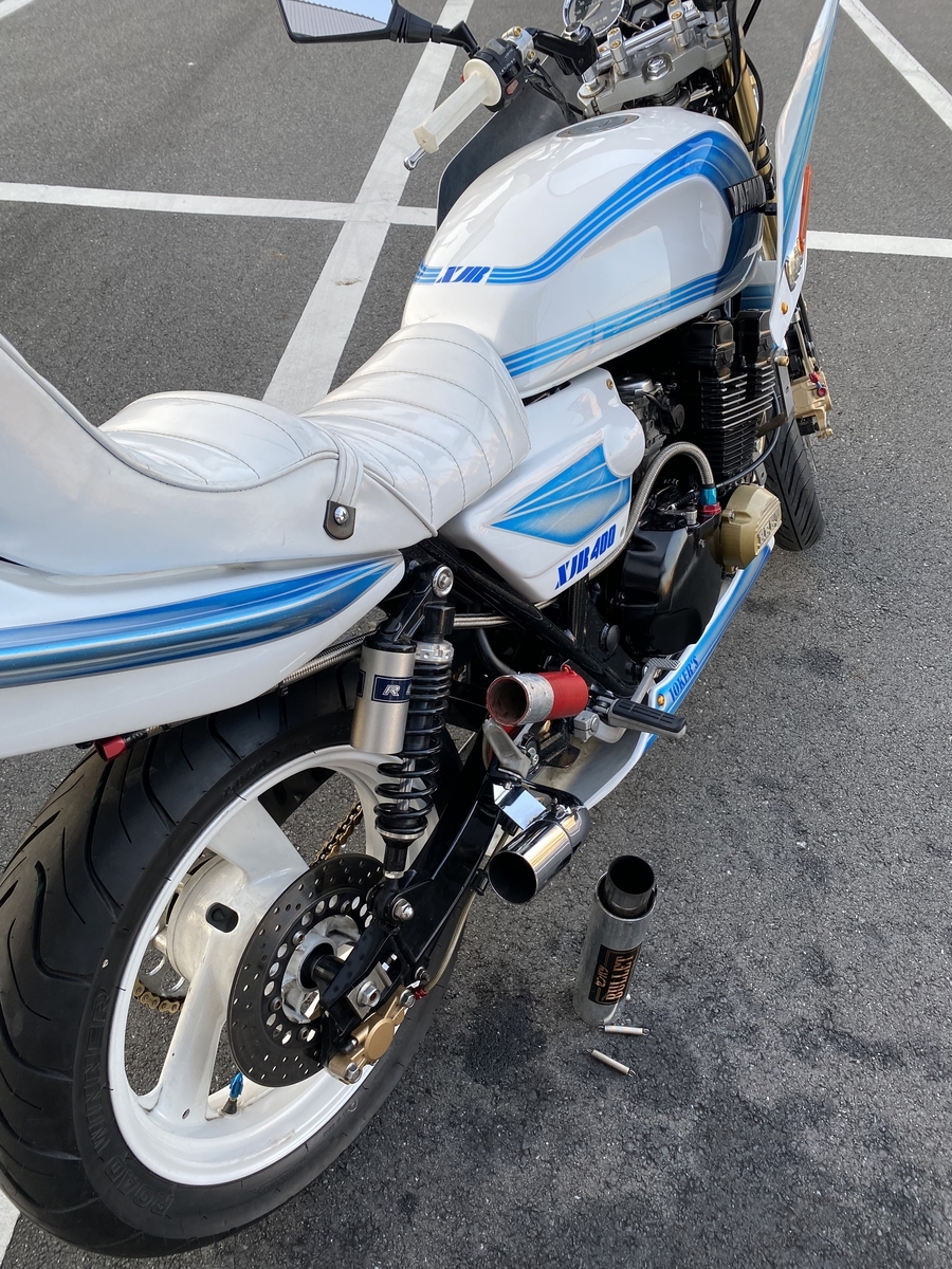 Shorts xjr400初期型4hm プリティーレーシング センバツブレット 直管 Shorts xjr400初期型4hm プリティーレーシング センバツブレット 直管