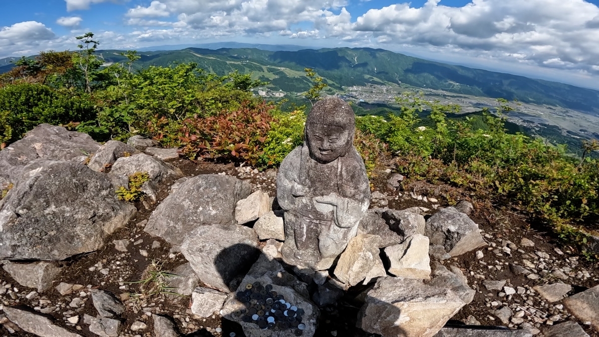 飯士山 負欠岩コース