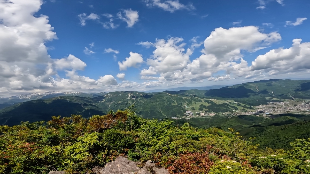 飯士山 負欠岩コース