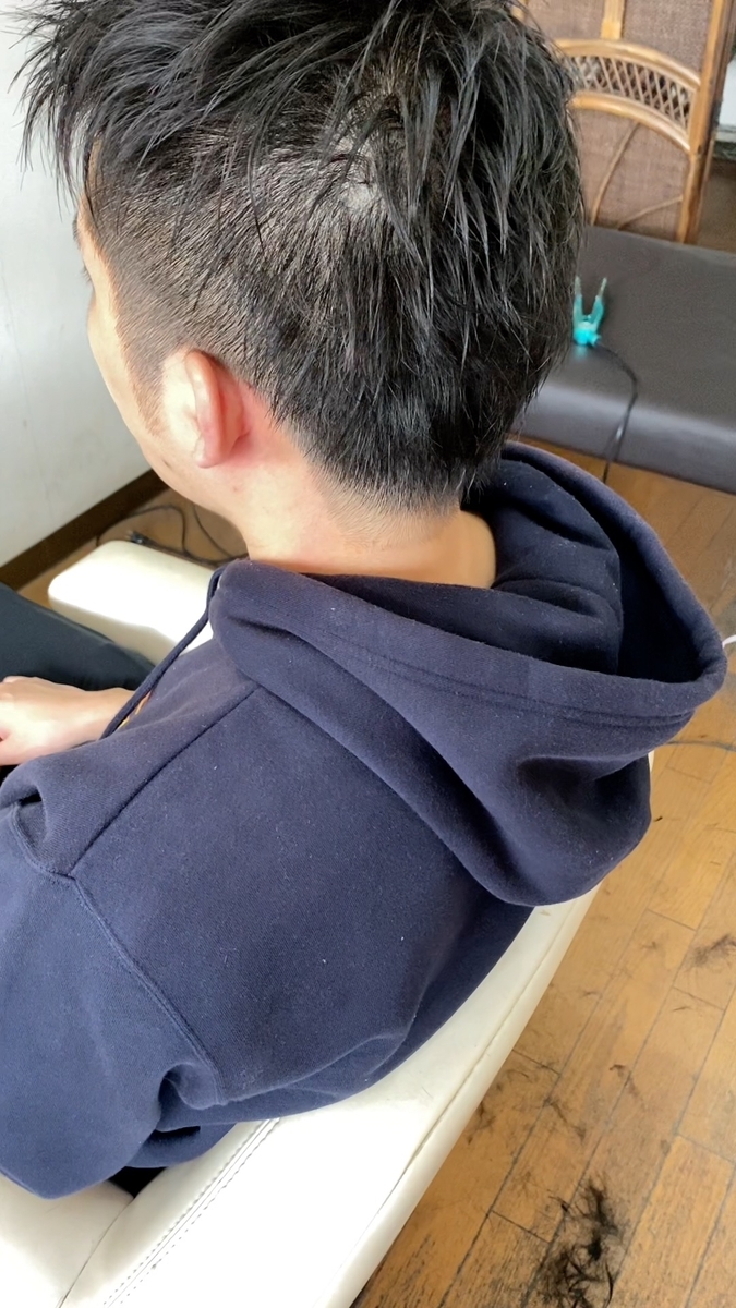 【メンズカット】刈り上げ！ツーブロック！ジェットモヒカン！ #Shorts 