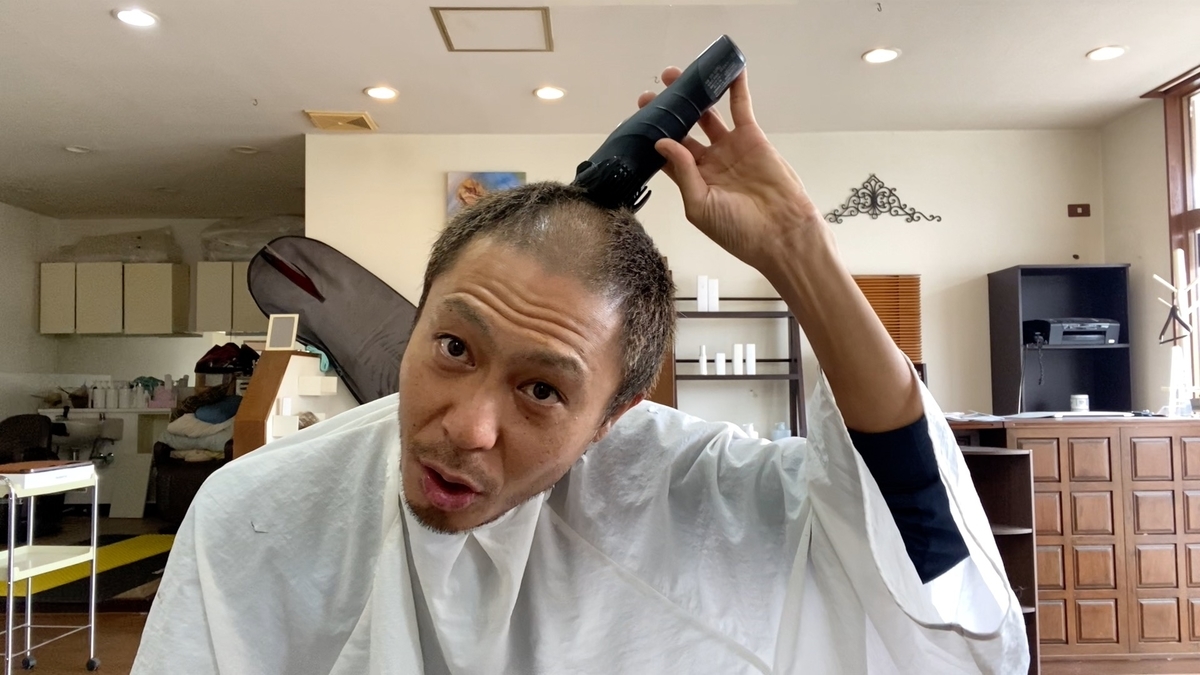 頭頂部薄毛がオシャレ坊主に！3mm坊主が重要です！