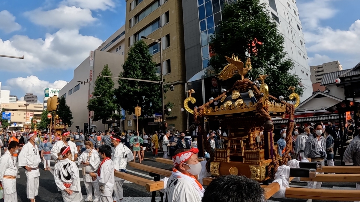 高崎祭り 2022 神輿