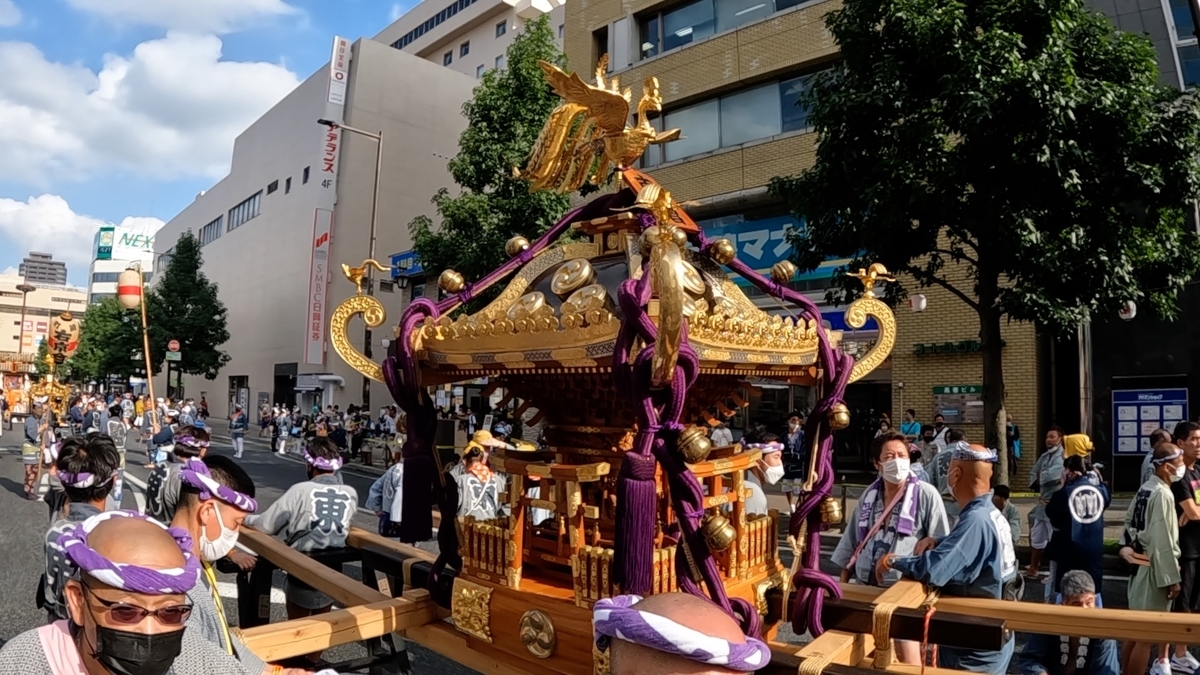 高崎祭り 2022 神輿