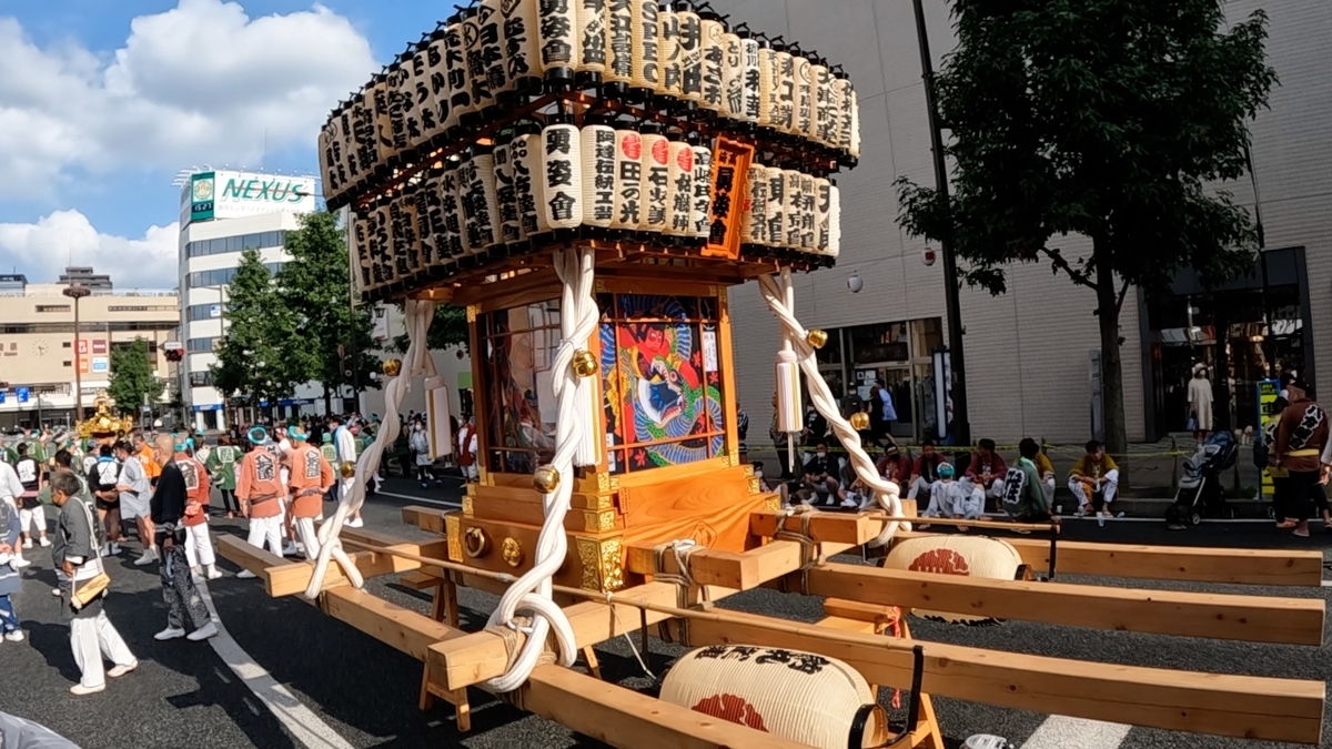 高崎祭り 2022 神輿