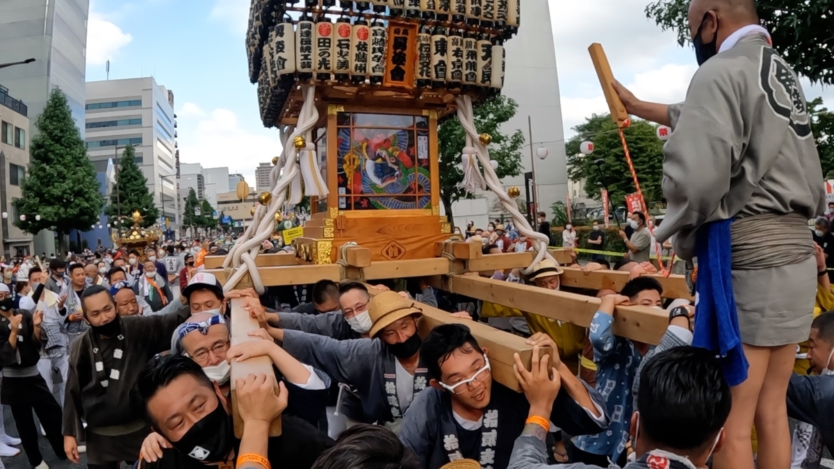 高崎祭り 2022 神輿