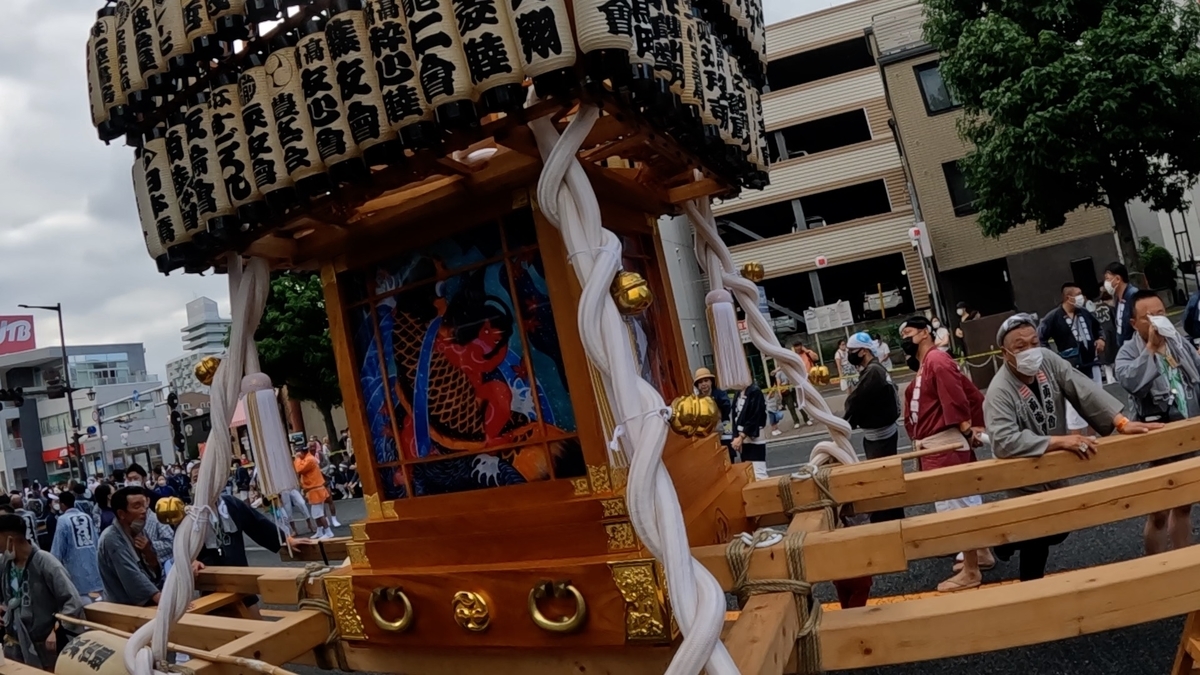 高崎祭り 2022 神輿