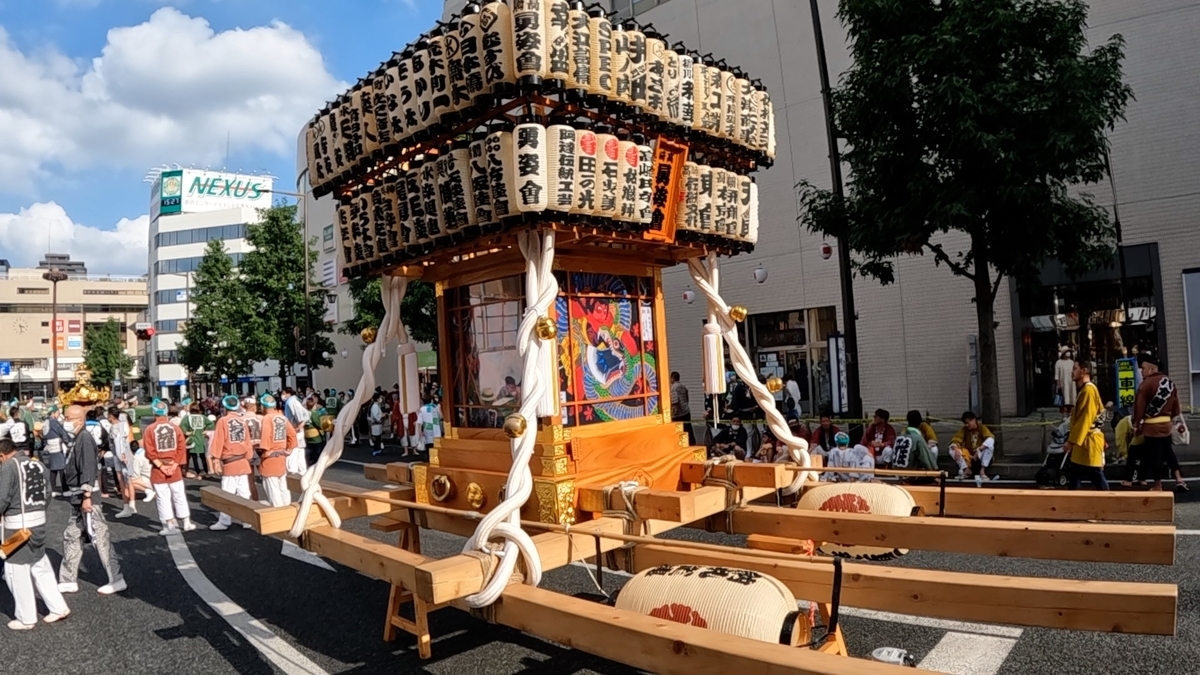 高崎祭り 2022年 神輿