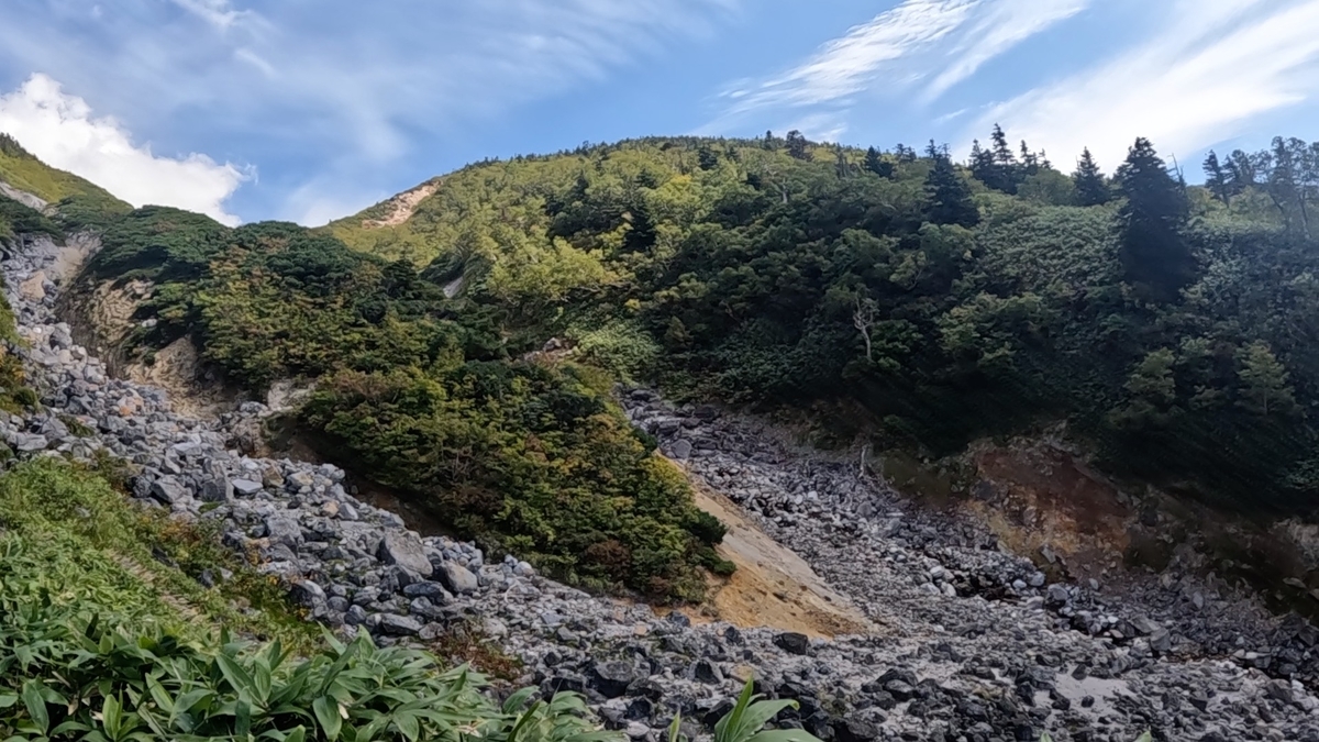 八甲田山 登山 酸ケ湯〜八甲田大岳〜上毛無岱〜下毛無岱〜湯坂〜岩木山〜奥入瀬渓流