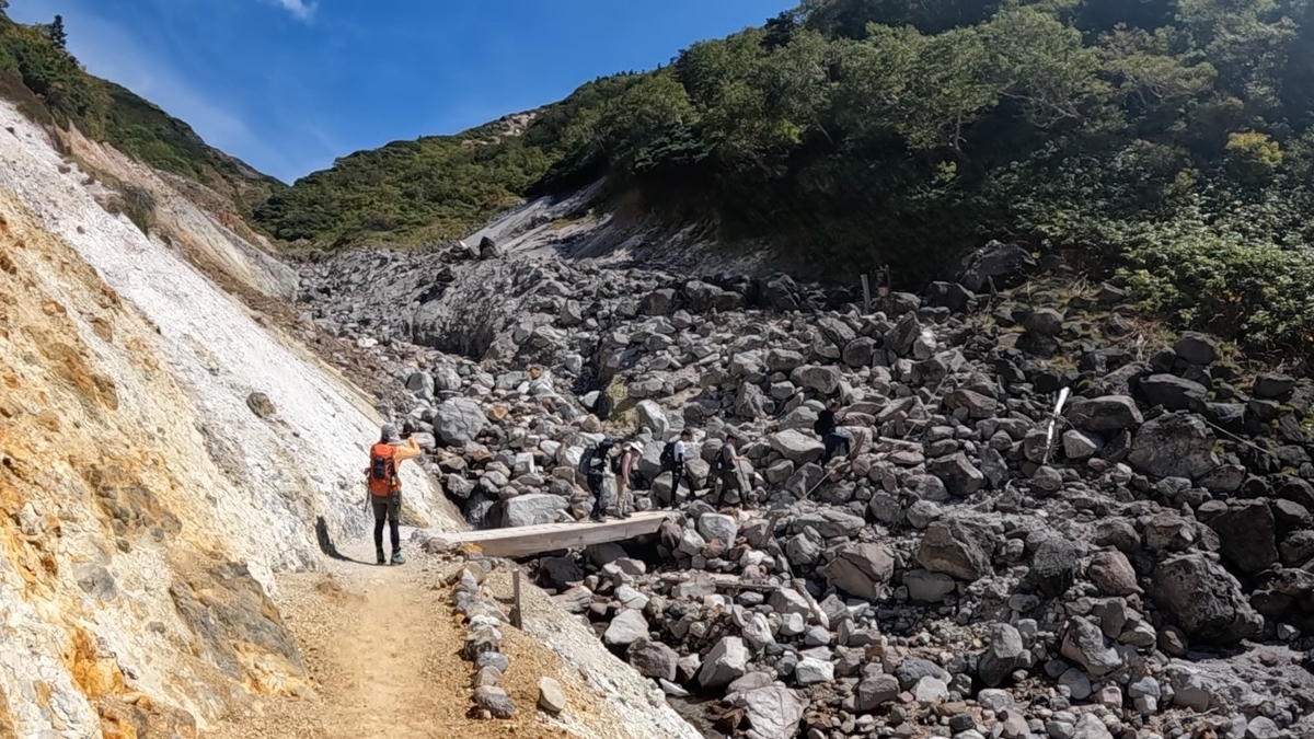 八甲田山 登山 酸ケ湯〜八甲田大岳〜上毛無岱〜下毛無岱〜湯坂〜岩木山〜奥入瀬渓流