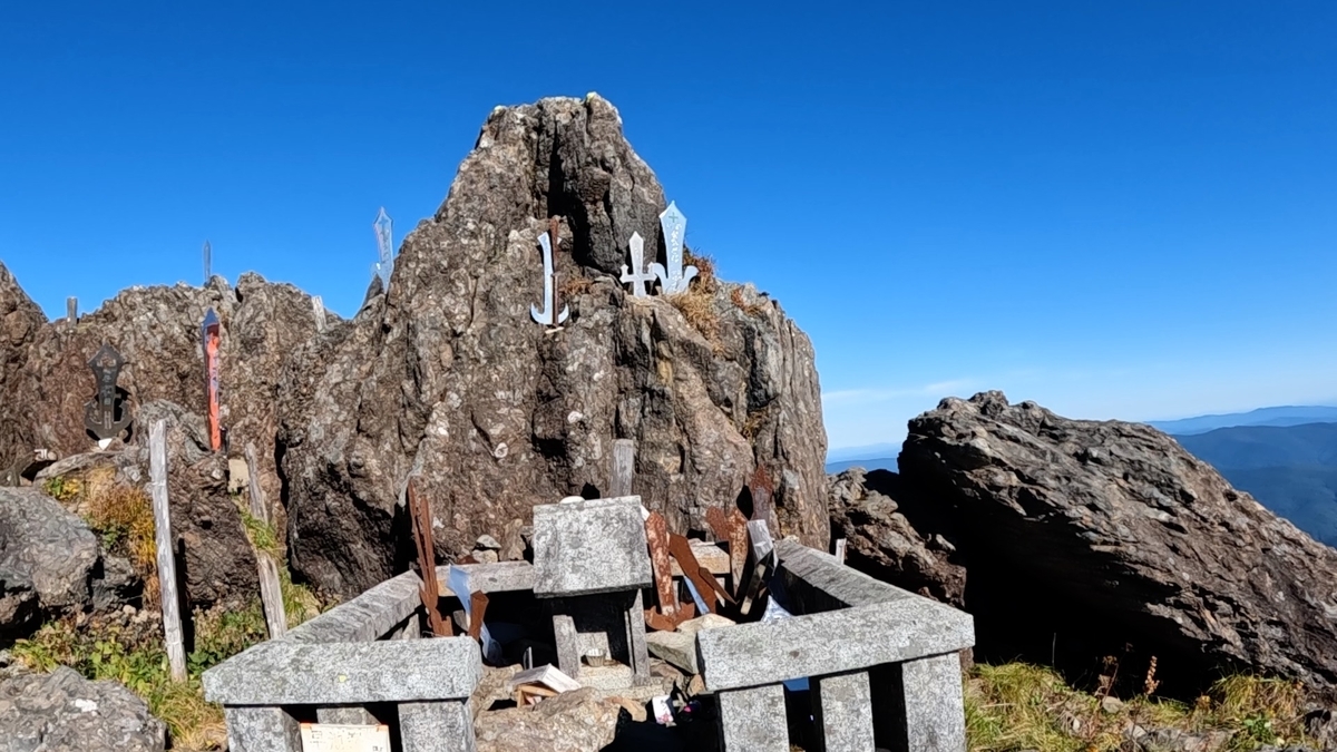 早池峰山 登山 早池峰山＆早池峰剣ヶ峰 2022/09/25