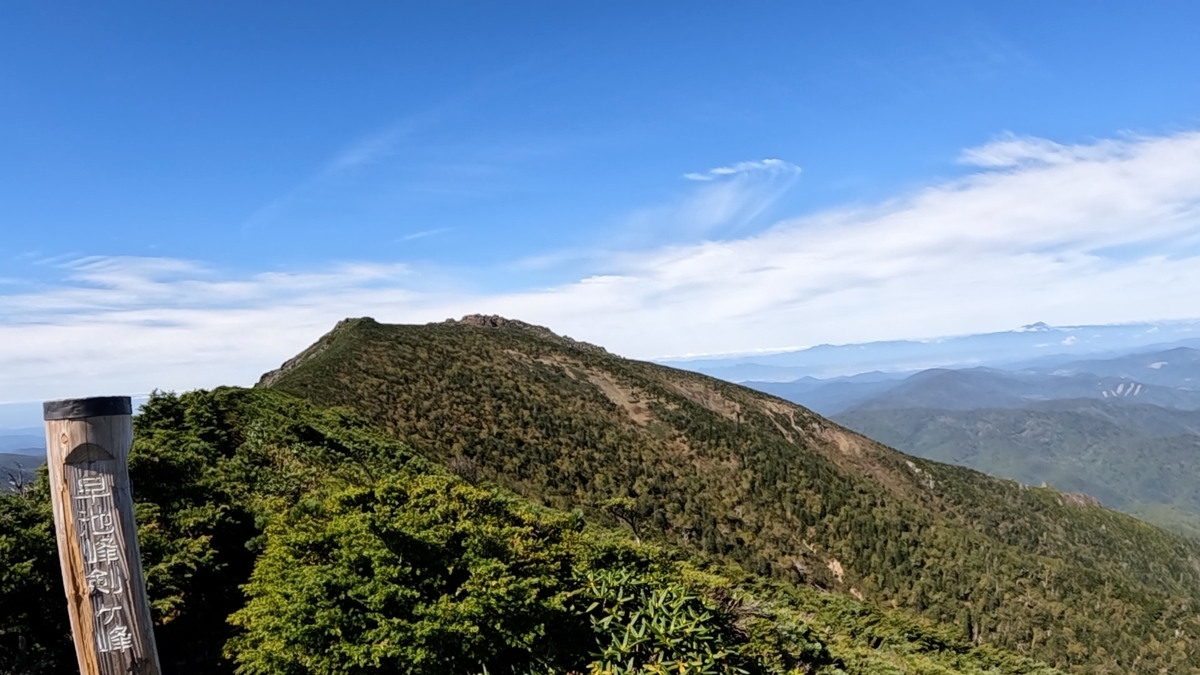 早池峰山 登山 早池峰山＆早池峰剣ヶ峰 2022/09/25