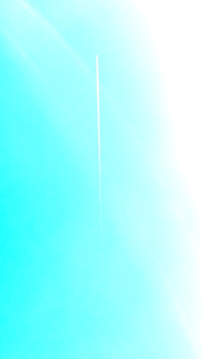 綺麗な飛行機雲 #Shorts