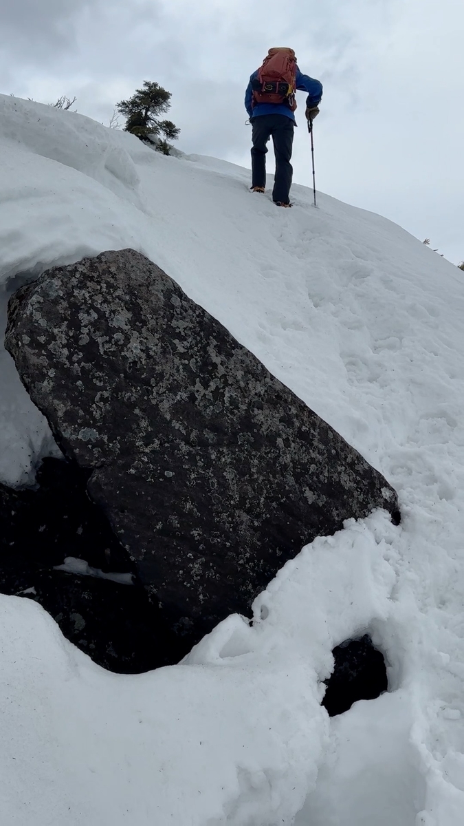 雪山登山 危険 滑落注意 #Shorts