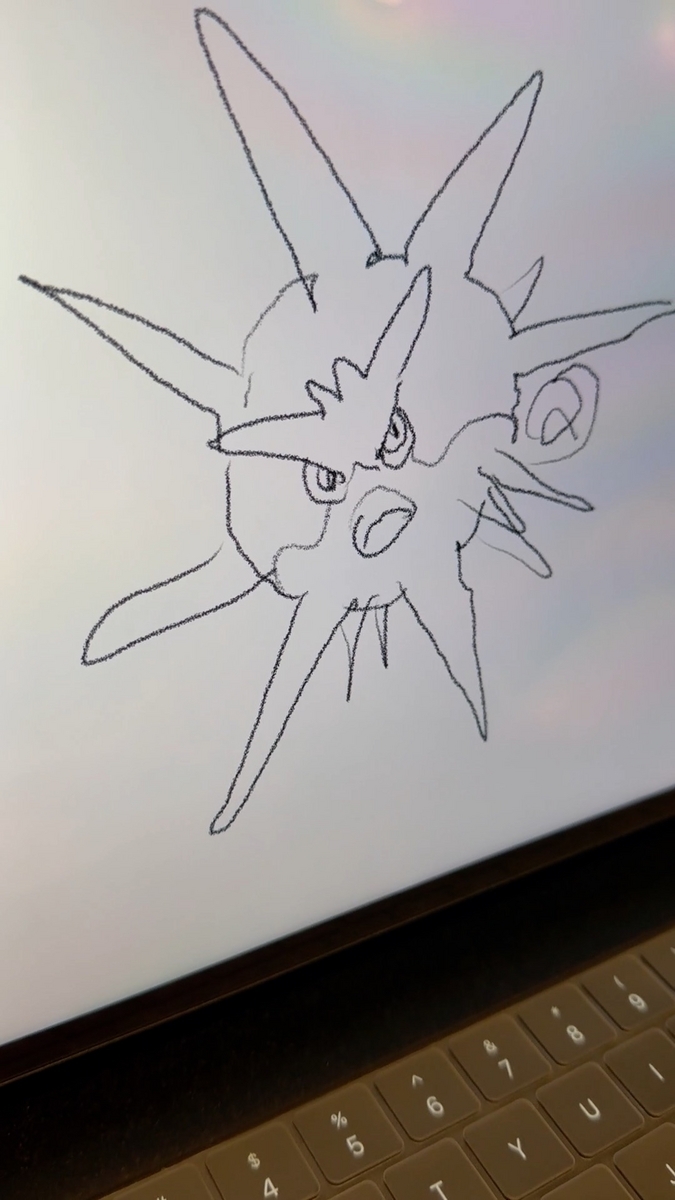 ハリーマンの描き方(ポケモン) #Shorts