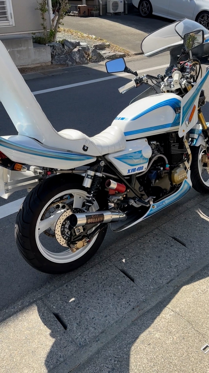 XJR400始動！バイク好きには負けエンジン音