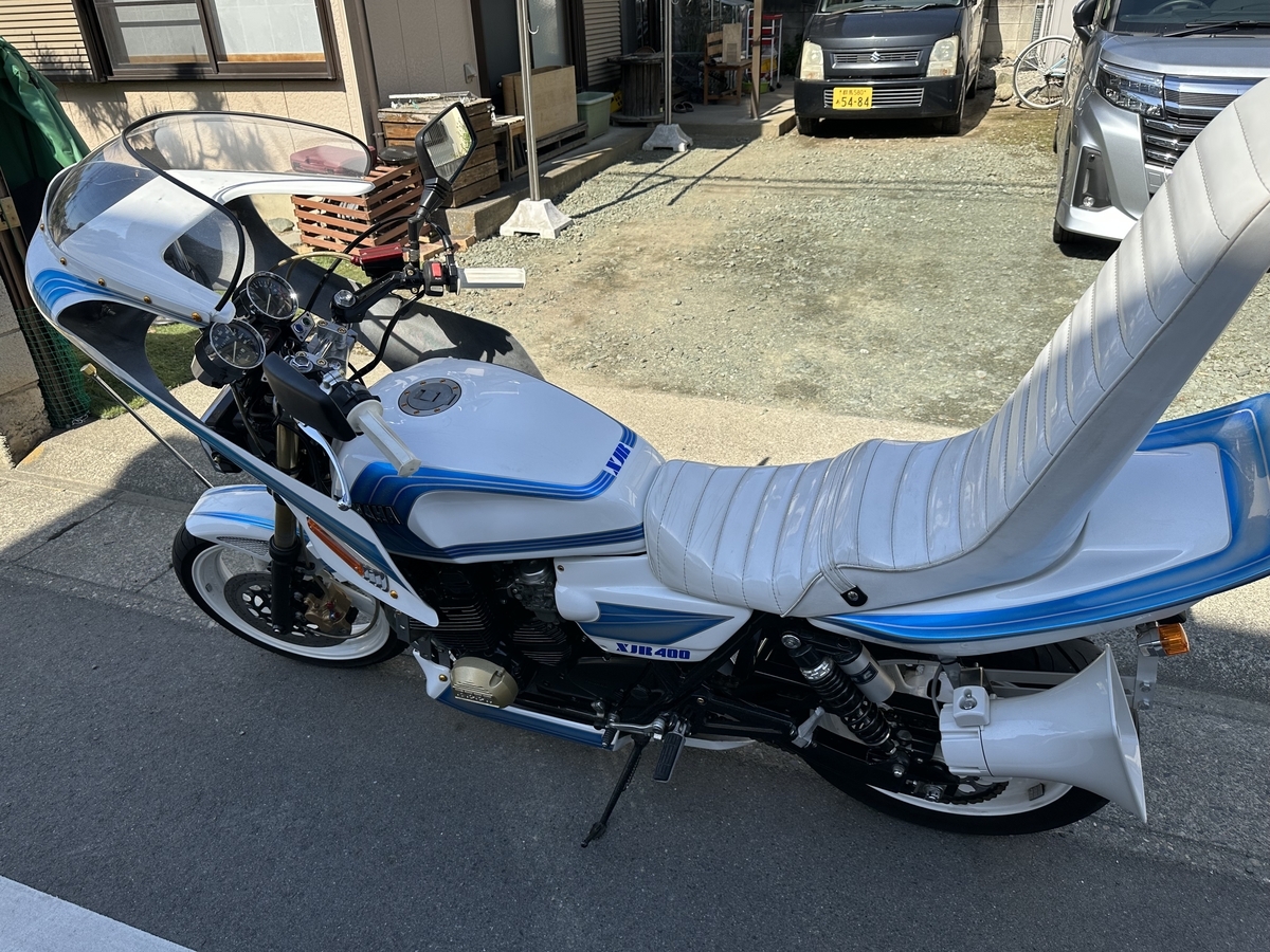 XJR400のエンジン始動！驚きの結果を