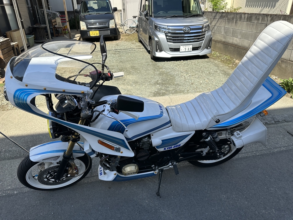 XJR400のエンジン始動！驚きの結果を