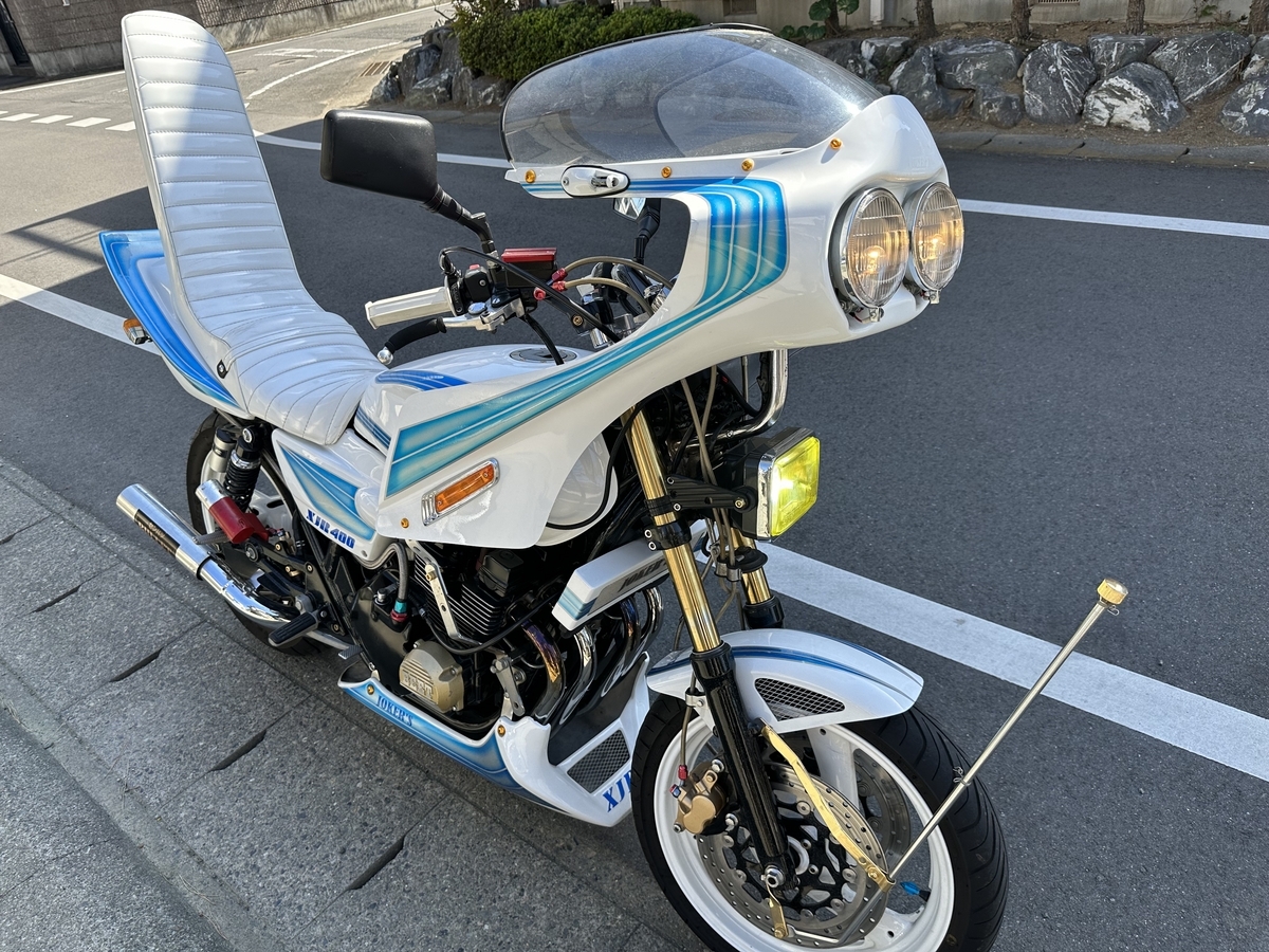 XJR400のエンジン始動！驚きの結果を