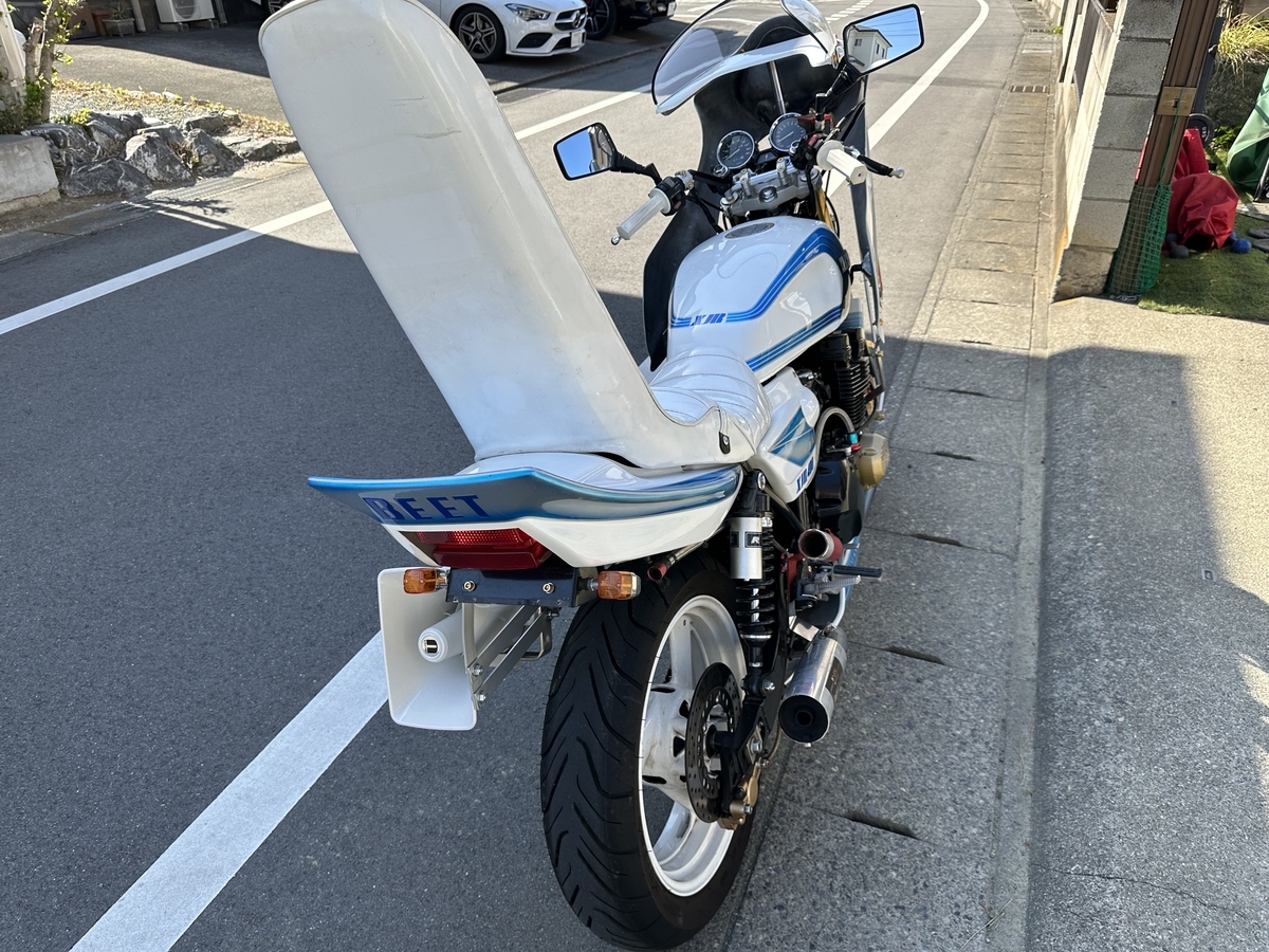 XJR400のエンジン始動！驚きの結果を