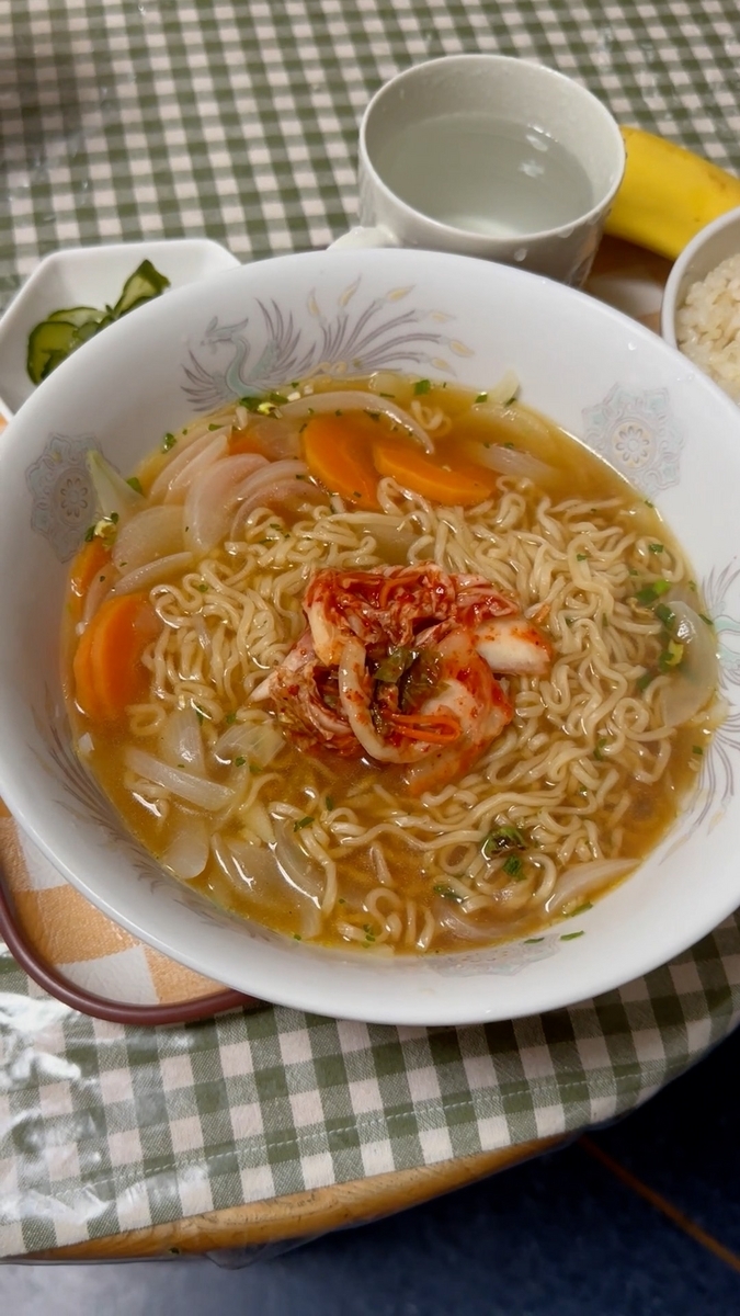 美味保証！おかんの手作りキムチラーメンレシピ