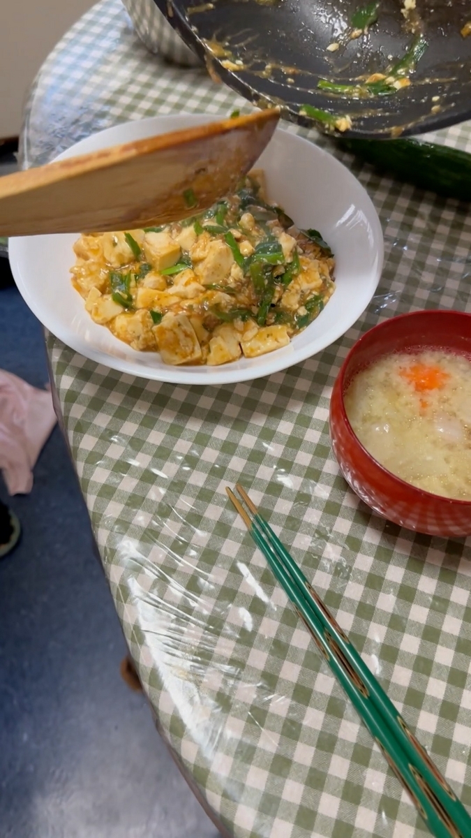 おかんの手作り麻婆豆腐が絶品！ショートクリップ