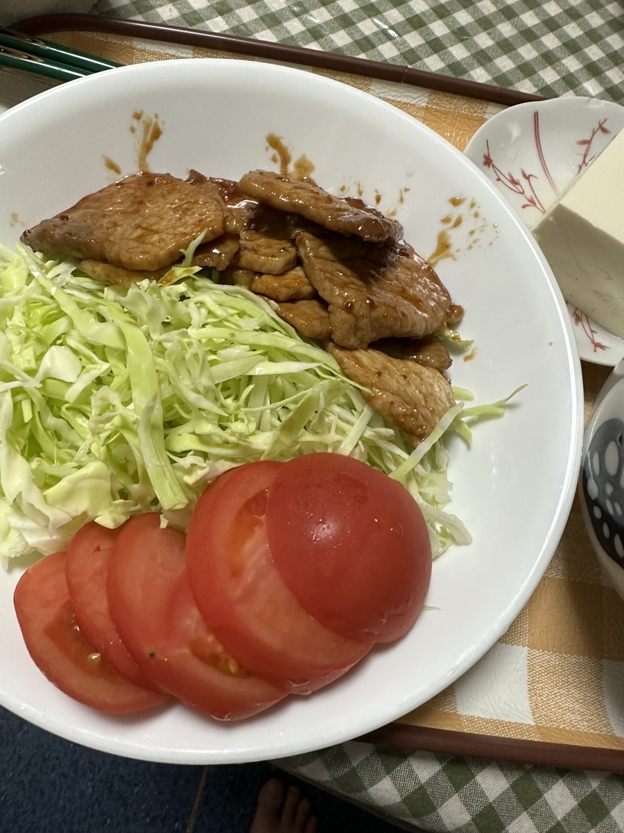 【家庭料理】おかんの手作り焼肉定食が絶品！