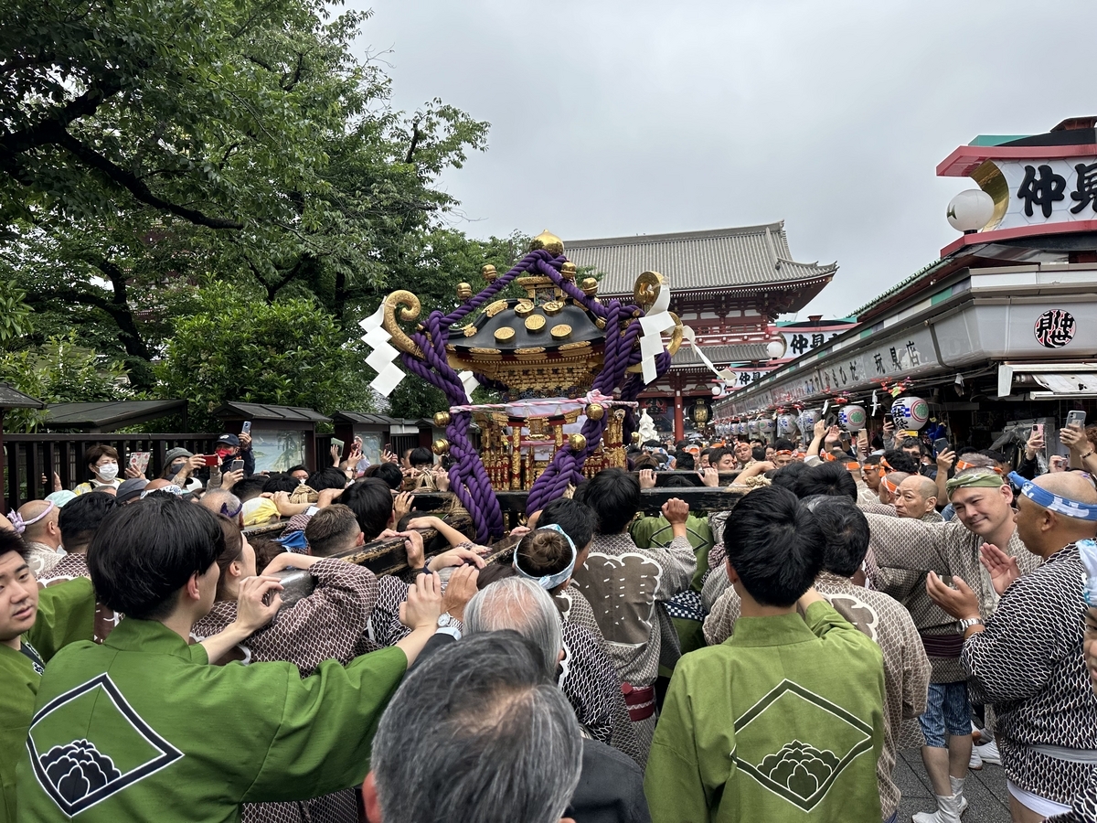 【フェスティバル】日本の大祭り！三社祭へ行ってきた！