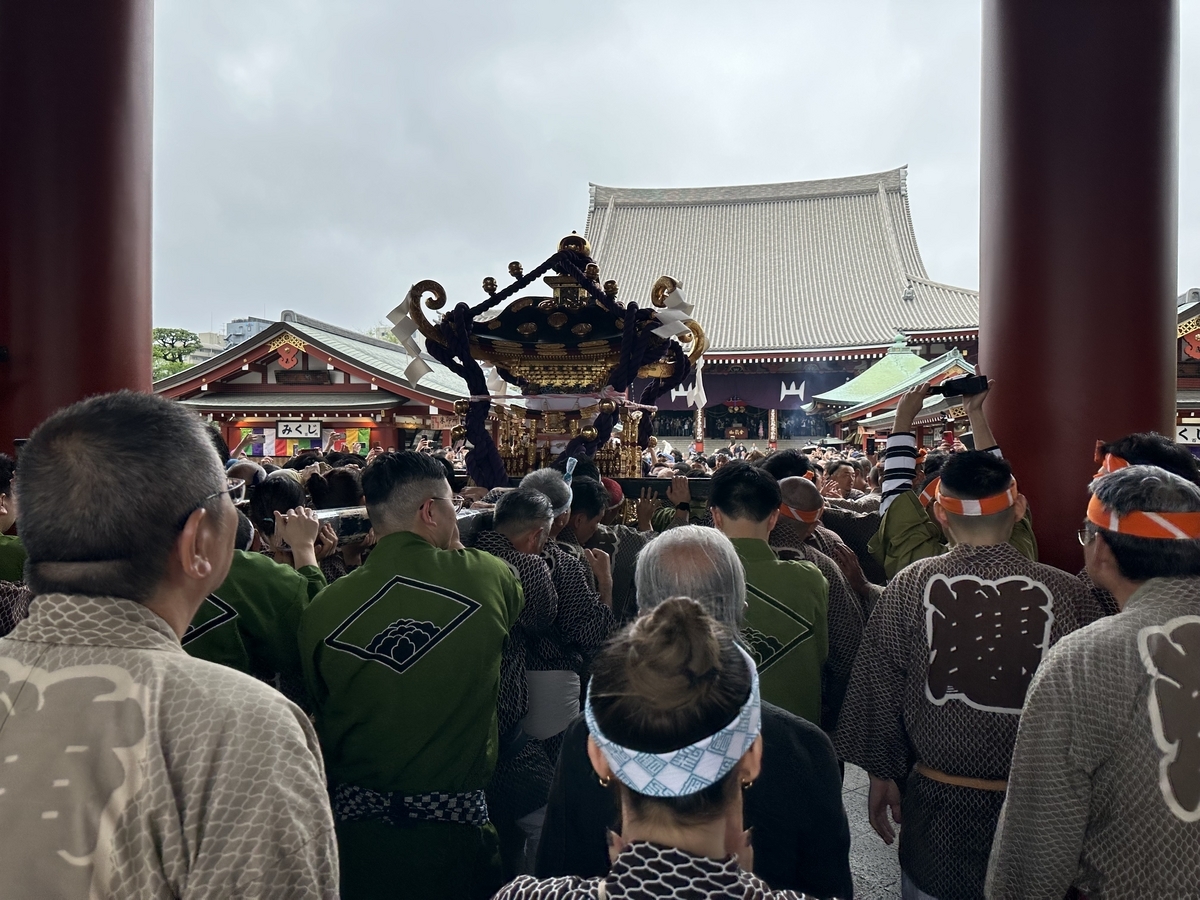 【フェスティバル】日本の大祭り！三社祭へ行ってきた！