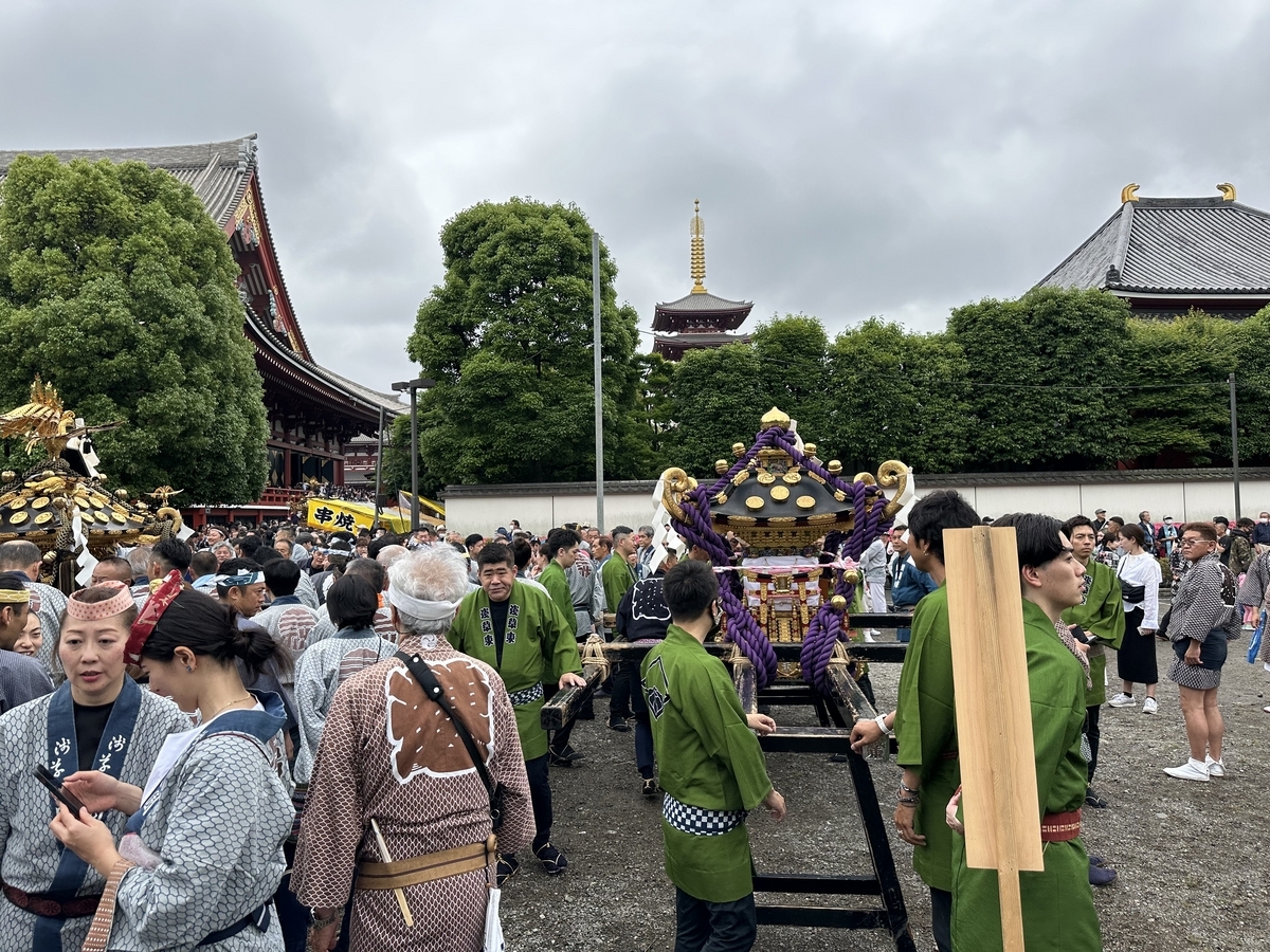 【フェスティバル】日本の大祭り！三社祭へ行ってきた！