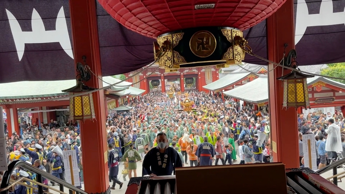 【フェスティバル】日本の大祭り！三社祭へ行ってきた！