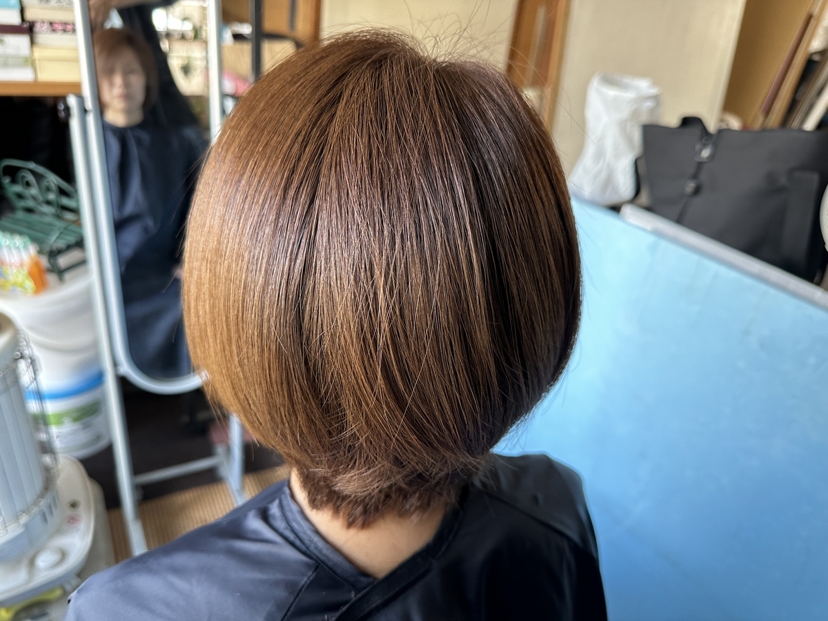 子育てママがばっさりショートヘアに挑戦