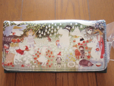 革製長財布 ムーミン谷の不思議な旅 ミイだらけ だけ