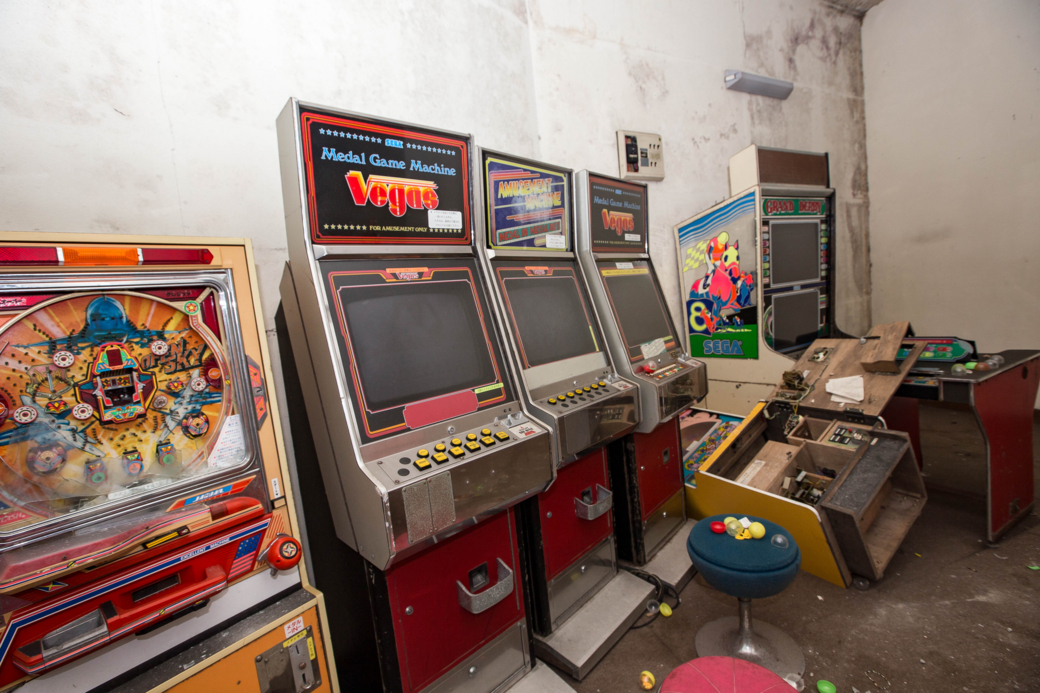 海外のアーケードゲームとパチンコ台