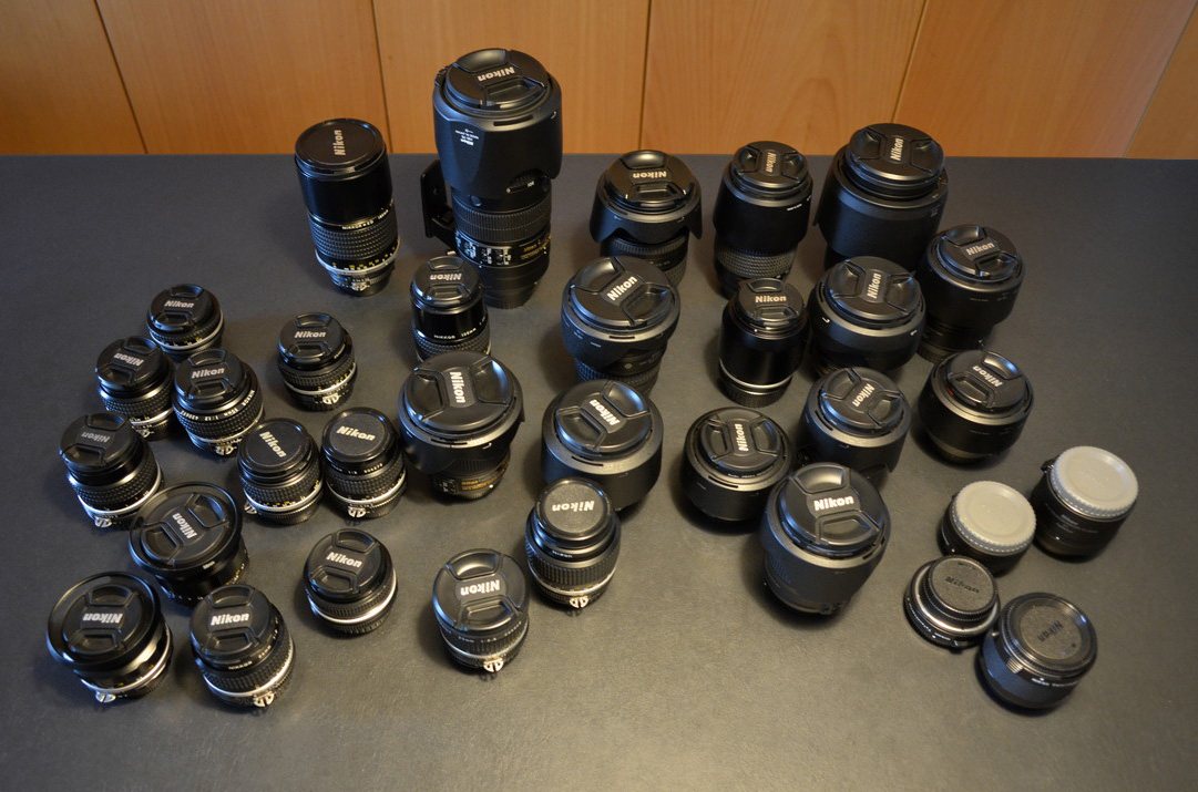 所有しているニコンのカメラとレンズ - Cobalt's Photolog