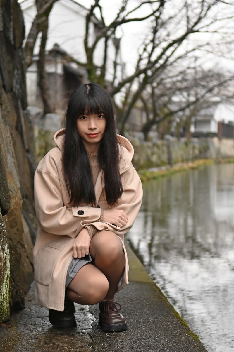 近江八幡で小雨ポートレート - Cobalt's Photolog