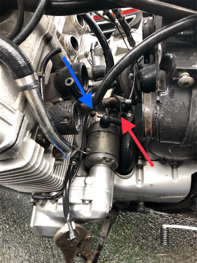 動作OK_CB400F純正セルモーターNC36スターターモーターCB400Four平成