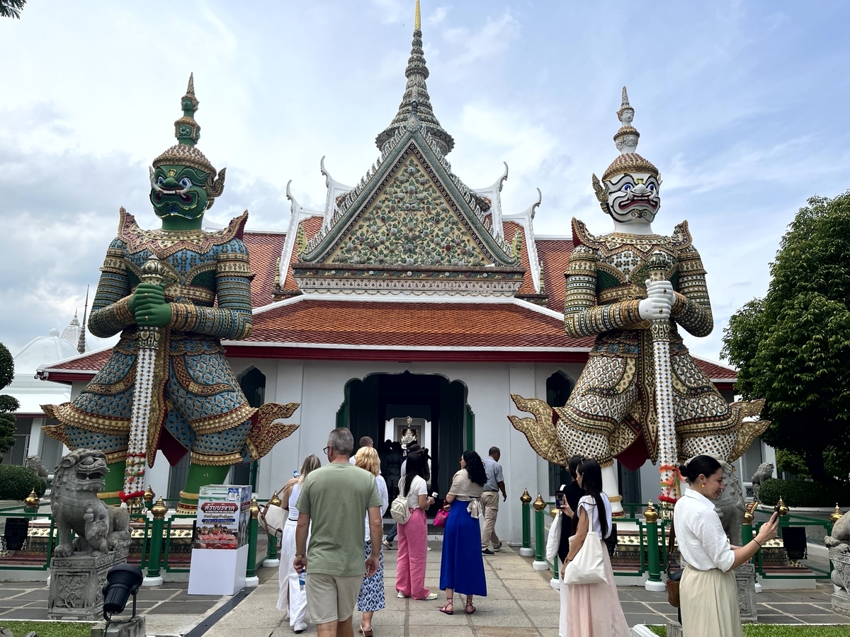 タイ一人旅／ワット・アルン（暁の寺）（バンコク バーンコークヤイ