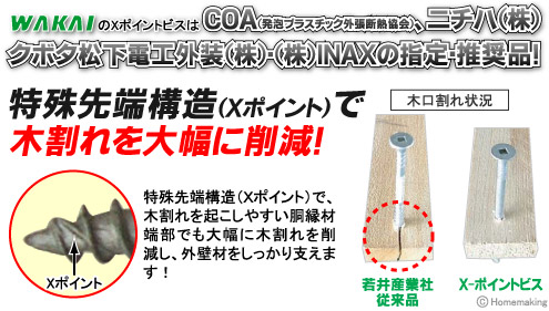 Xポイントビス - 大工道具屋のひとりごと