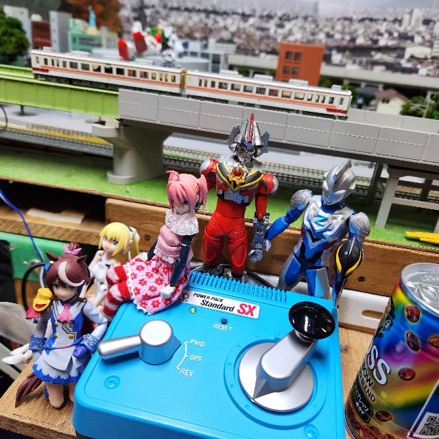 三連休は鉄道模型で遊んだよ - メカロニアストレインMMS